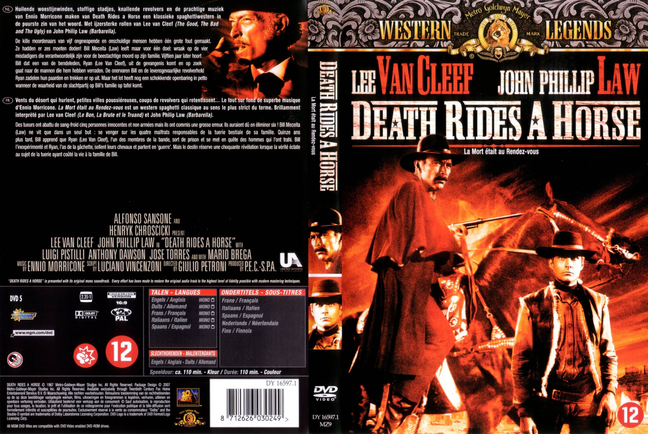 Death rides a horse La mort etait au rendez vous